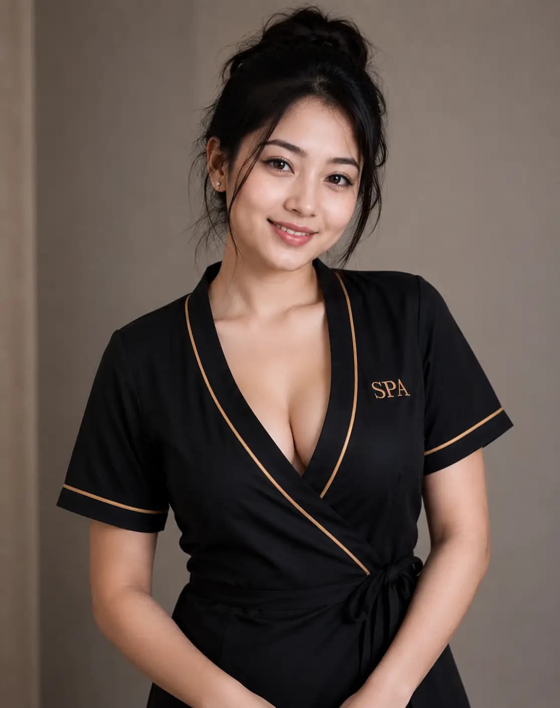 Relaxing back massage at Spa Palm Amore in Bandra