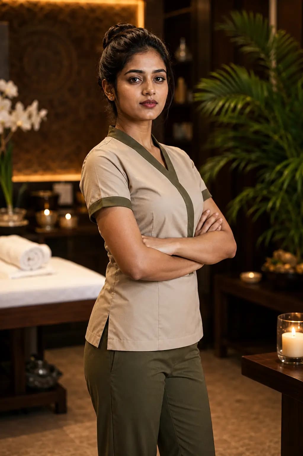 Foot reflexology treatment at Spa Palm Amore in Khar West