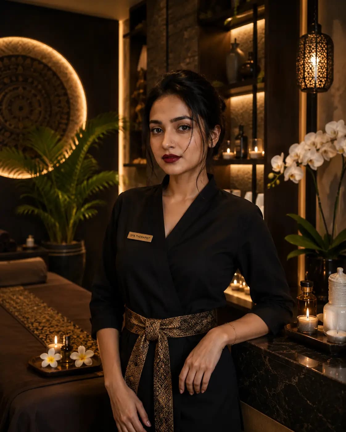 Four hand massage experience at Spa Palm Amore in Bandra